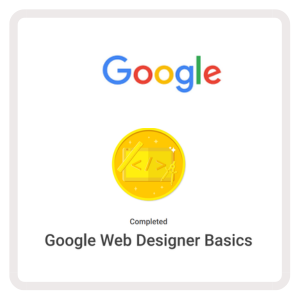 Google Web Designer Basic
