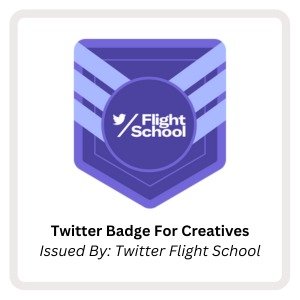 Twitter Creative Badge